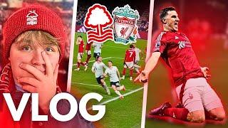 INSANE LIMBS AND ATMOSPHERE!  FOREST 1-1 LIVERPOOL VLOG