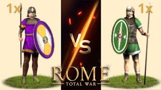 How Limitanei Fare Against Roman Infantry Roster in OG Rome: Total War?