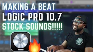1st Beat in Logic Pro 10.7 | STOCK SOUNDS ONLY!