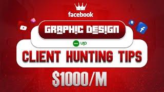Out of marketplace client hunting as a Graphic Designer | Facebook, YouTube, Fiverr, Instagram |