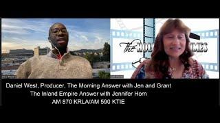 Interview with Daniel West, Producer of The Morning Answer with Jen and Grant