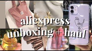 huge aliexpress haul | unboxing + links