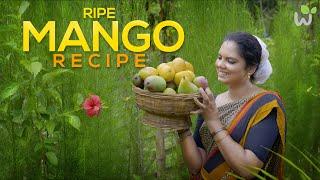 Ripe Mango Recipe | Kerala Traditional Sweet Snack | പഴമാങ്ങ അട | Village Lifestyle | Cooking Skill