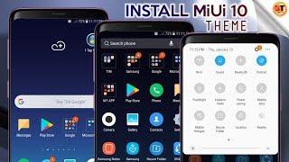 MiUi 10 THEME | Install MiUi 10 Theme on Samsung Phones