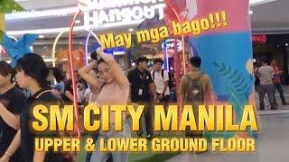 MALL TOUR: SM CITY MANILA, Upper & Lower Ground Floor| New attractions|May 2024