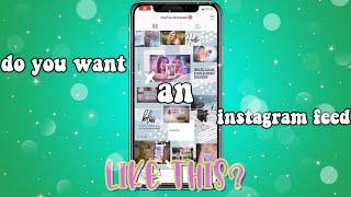 MAKE YOUR INSTAGRAM LOOK AMAZING! how to make an instagram puzzle feed!