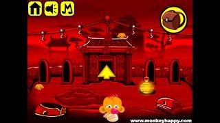 Monkey GO Happy Stage 391 - Chinese New Year Theme Walkthrough [PencilKids]