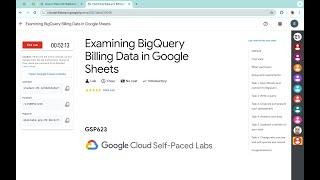 [2024] Examining BigQuery Billing Data in Google Sheets || #qwiklabs || #GSP623 [With Explanation️]