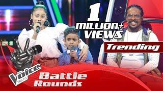 The Battles : Thineth V Malindi | Me Irida Giya (මේ ඉරිදා ගිය ඉරිදා) | The Voice Teens Sri Lanka