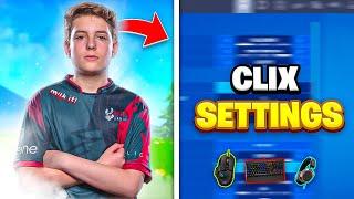 Clix's NEW Pro Season 7 Settings! (Fortnite Keybinds, Setup, Colorblind Mode & Sensitivity 2021!)