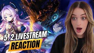 NEW TRIBES, NEW CHARACTERS, NEW LORE | GENSHIN IMPACT 5.2 LIVESTREAM REACTION