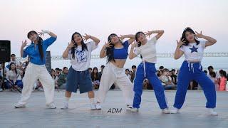 ITZY(있지) #Twenty 세정고 MAD 댄스동아리 Dance cover 블루캡 광안리 버스킹 직캠 Fancam 4K by ADMcam