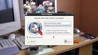 How to boot repair Linux grub