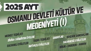 11) AYT Tarih - Osmanlı Devleti Kültür ve Medeniyeti (-I-) - Ramazan YETGİN - 2025