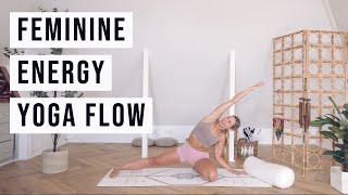 FEMININE ENERGY YOGA FLOW | All Levels 30 minutes | CAT MEFFAN