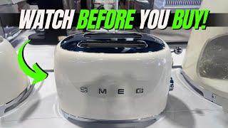 You NEED this #SMEG toaster! - Quick review of smeg 2 slice toaster! (Is it worth it?)