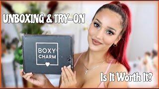 JULY 2020 BOXYCHARM UNBOXING/TRY ON!| BASE BOX | Claudia Lorenzo