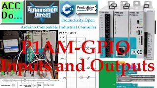 P1AM Industrial Arduino GPIO Inputs and Outputs