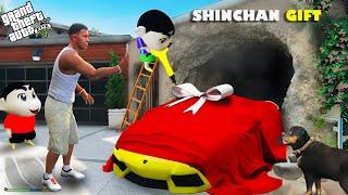 Franklin Gifting Shinchan & Pinchan Their Dream Car In GTA 5