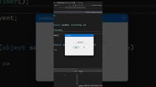 Windows Form Tutorial | Make a Countdown Timer #shorts