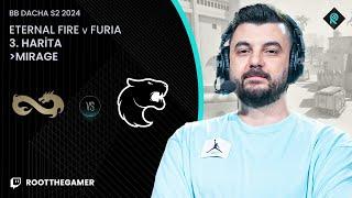 ETERNAL FIRE  FURIA | 3.HARİTA MIRAGE Bo3 | BetBoom Dacha S2 2024