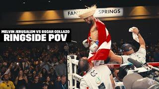 Melvin Jerusalem vs Oscar Collazo! Puerto Rico's New Champion, Collazo Breaks History! #ringsidepov