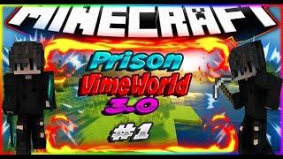 Prison VimeWorld 3.0 #1 | Новый призон, 9 лвл