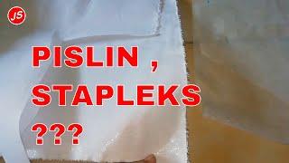 Difference in interfacing staplex and Vislin