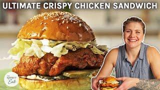 Ultimate Crispy Chicken Sandwich Recipe  The Spruce Eats #ChickenSandwich