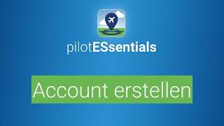 Registrierung & Account erstellen in pilotESsentials