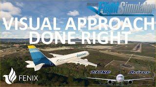 Visual Approaches done RIGHT - Your guide to the most efficient A320 approaches! | Real Airbus Pilot
