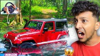 MAHINDRA THAR - HARDEST JUNGLE OFF-ROAD RACE!  FORZA HORIZON 5 - LOGITECH G29