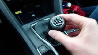 Honda Civic 2017 6-speed manual shifter issue