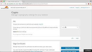 8. Creating our SSL certificate in Cloudflare. #programmer #ssl #cloudflare