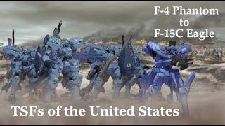 F-4 Phantom to F-15C Eagle; TSFs of the USA (PART ONE) | Muv-Luv Alternative Intel Records