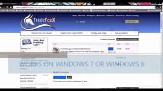 TradeFoxX™   NinjaTrader Partner Presentations    10 1 2014