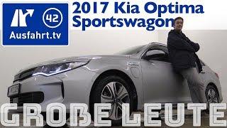 Kia Optima Sportswagon für große Personen? Ausfahrt.tv hilft.