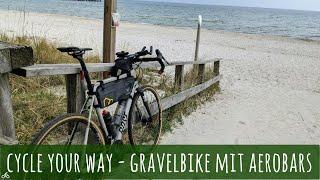 Gravelbike mit Aerobars - 200KM Test