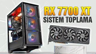 2K SİSTEM: RX 7700 XT 12GB ve DDR5 PC Toplama - PCH VEGA V5