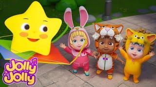 Twinkle Twinkle Little Star - Help Little Star | Jolly Jolly - Learn and Play - Nursery Rhymes