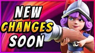 NEW BALANCE CHANGES are COMING TO CLASH ROYALE!