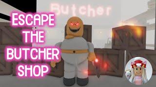 Escape the butcher shop (SCARY OBBY) Roblox Gameplay Walkthrough No Death [4K]