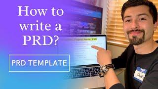 How to write a PRD? | Walkthrough of PRD Template Example