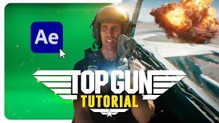 How to Create a TOP GUN Action Scene (After Effects Tutorial)