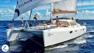 CATAMARAN SAILING in the Caribbean  (with a crew of 8!) Ep 306