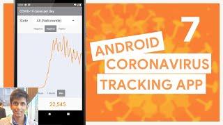 COVID-19 Tracking App (Robinhood Style) Ep 7: Ticker View + Radio Buttons - Android Studio Kotlin