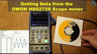 #106: Getting Data from the OWON HDS272S Scope meter