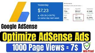 Optimize AdSense Ads to Get Higher CPC & Earning | How To Increase cpc google AdSense