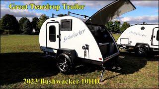 2023 Bushwacker 10HD TeardropTrailer by Braxton Creek