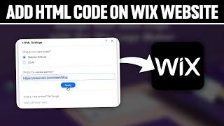 How To Add HTML Code On Wix Website 2024! (Full Tutorial)